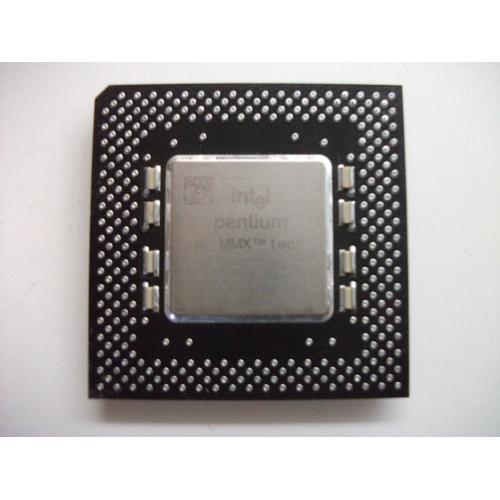 Intel Pentium MMX SL27S 233MHz 66MHz Gold Socket 7 Desktop CPU Processor