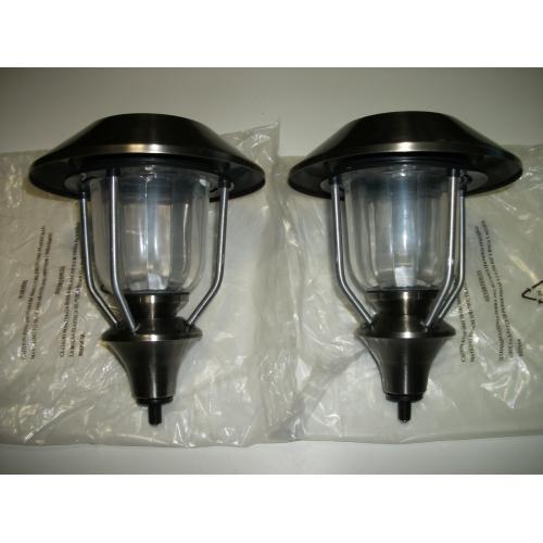 Qty 2 - Alpan Newcastle Series Solar Powered Garden Lights MODEL# SGL-1014SB-6SS