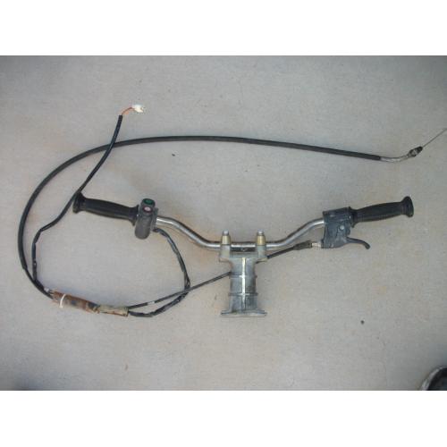 2000 Kawasaki STX 900 Handle Bars, Handle Bar Bracket / Post Throttle Cables #1