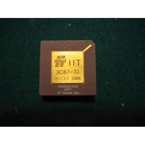 IIT 3C87-33 387 Math Coprocessor for 386 33MHz CPU