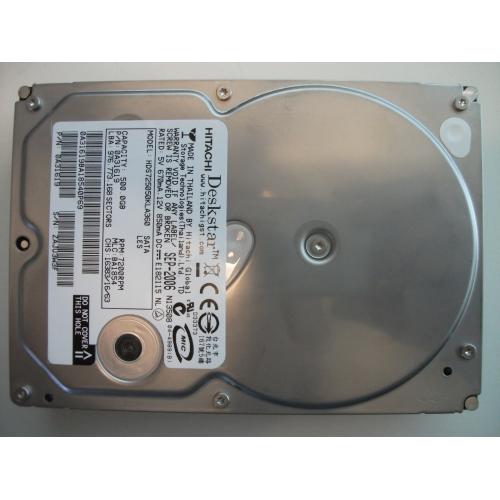 Hitachi Deskstar HDS725050KLA360 500GB 7200RPM SATA 3.5" Hard Drive MPN: 0A31619