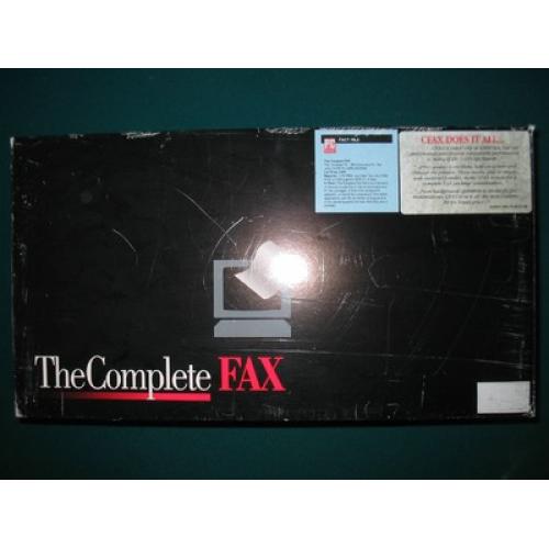 The Complete PC - The Complete Fax for DOS - Manuals and Software Included