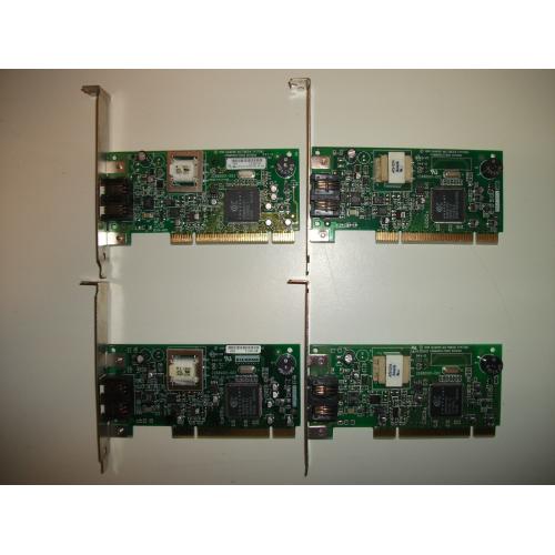 Lot of 4 Diamond Multimedia 56k PCI Modem Card 23680001-002 Excellent Condition