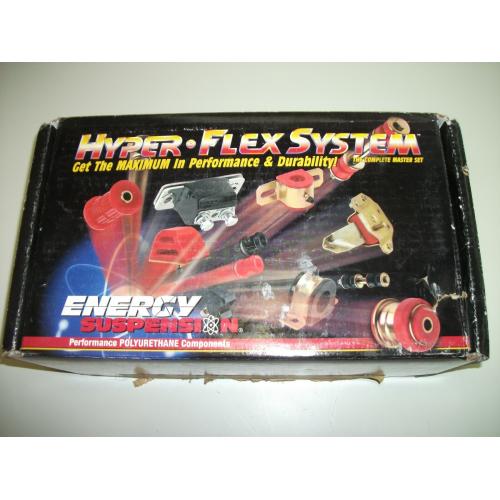 Energy Suspension 4-1130G (Kit) Motor and Transmission Mount Hyper-Flex Black