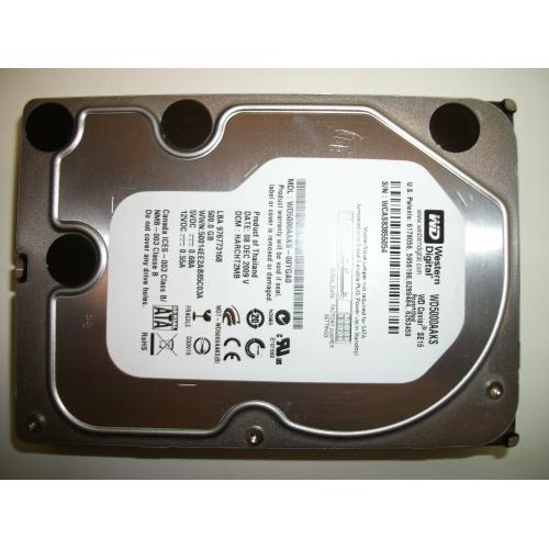 Western Digital WD5000AAKS-00YGA0 500GB SATA 3.5 Hard Drive DCM HARCHT2MB