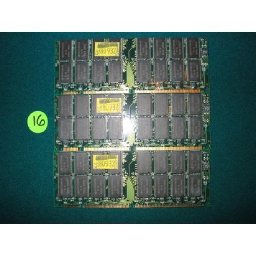 QUANTITY 3 - 64 SDRAM 168 PIN MEMORY MODULES