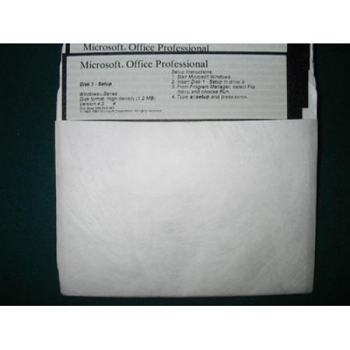 Microsoft Office Professional v4.3 on 1.2MB Disks (36 Disks, No Install Key)